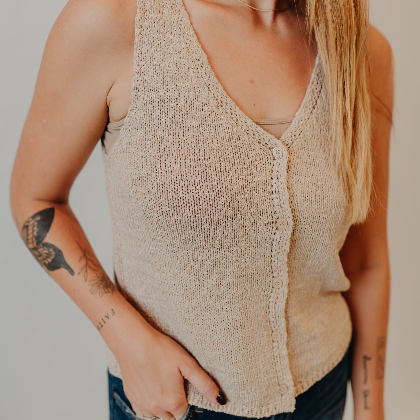 Z Supply | Fletcher Sweater Vest | Crystal