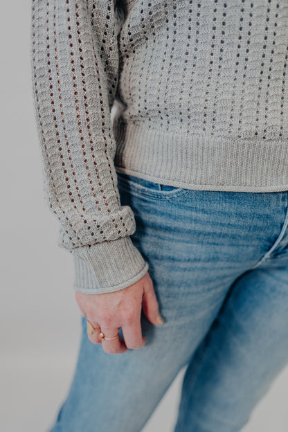 Thread & Supply | Joan Sweater | Heather Grey