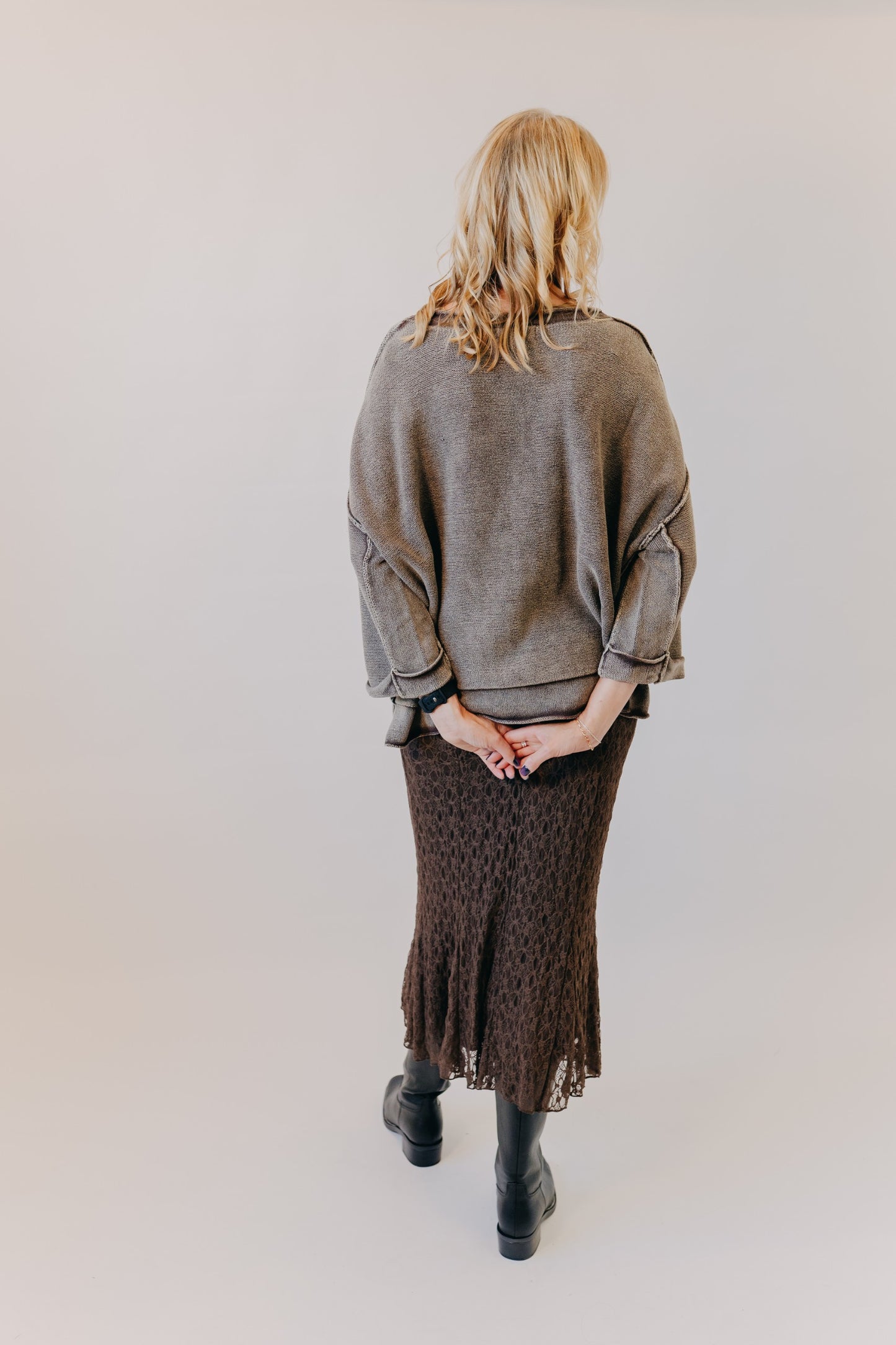 Mod Ref | The Jaylin Skirt | Brown