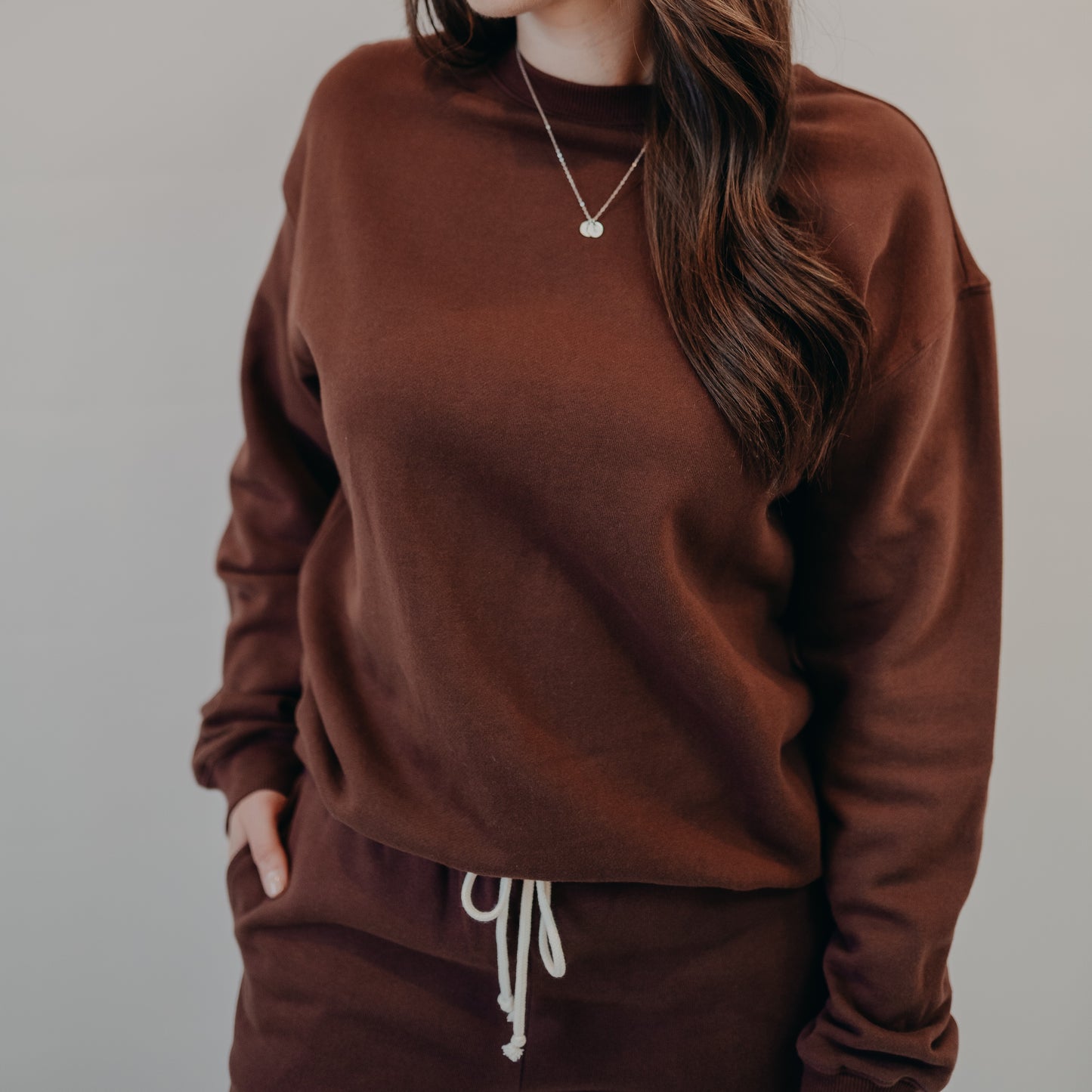 Z Supply | Boyfriend Cotton Sweatshirt | Sandalwood