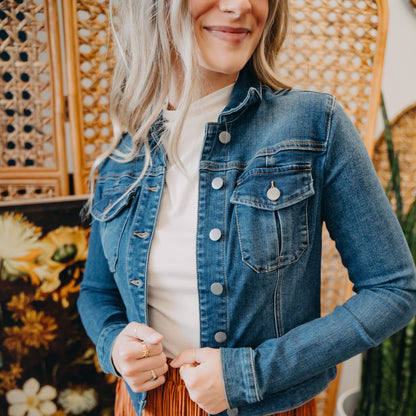 KUT | Amelia Jacket - Dark Stone