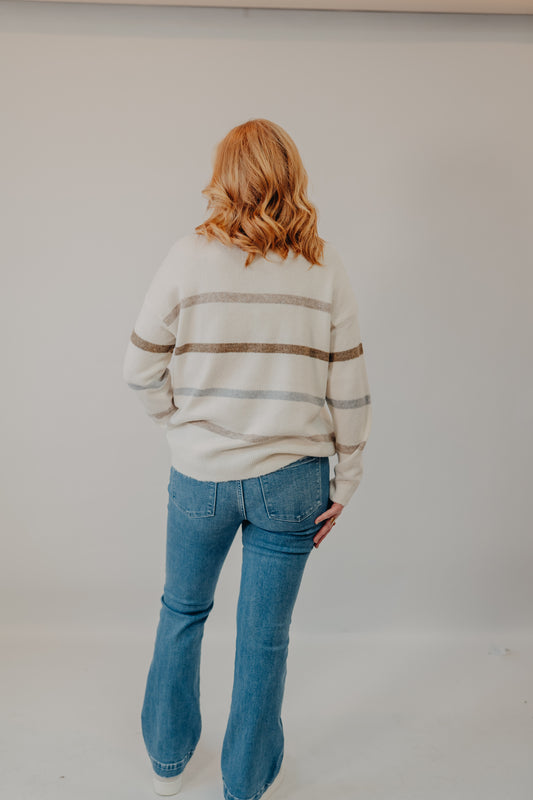 Flying Monkey | Mid Rise Seamless Waist Trouser Hem Bootcut | Prize