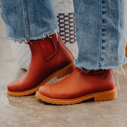 Merry People | Bobbi Rain Boot | Rust