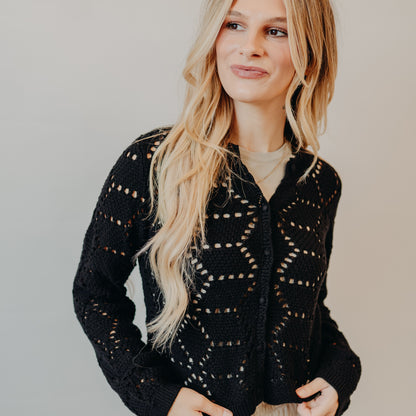 Z Supply | Rosalyn Sweater Cardigan | Black