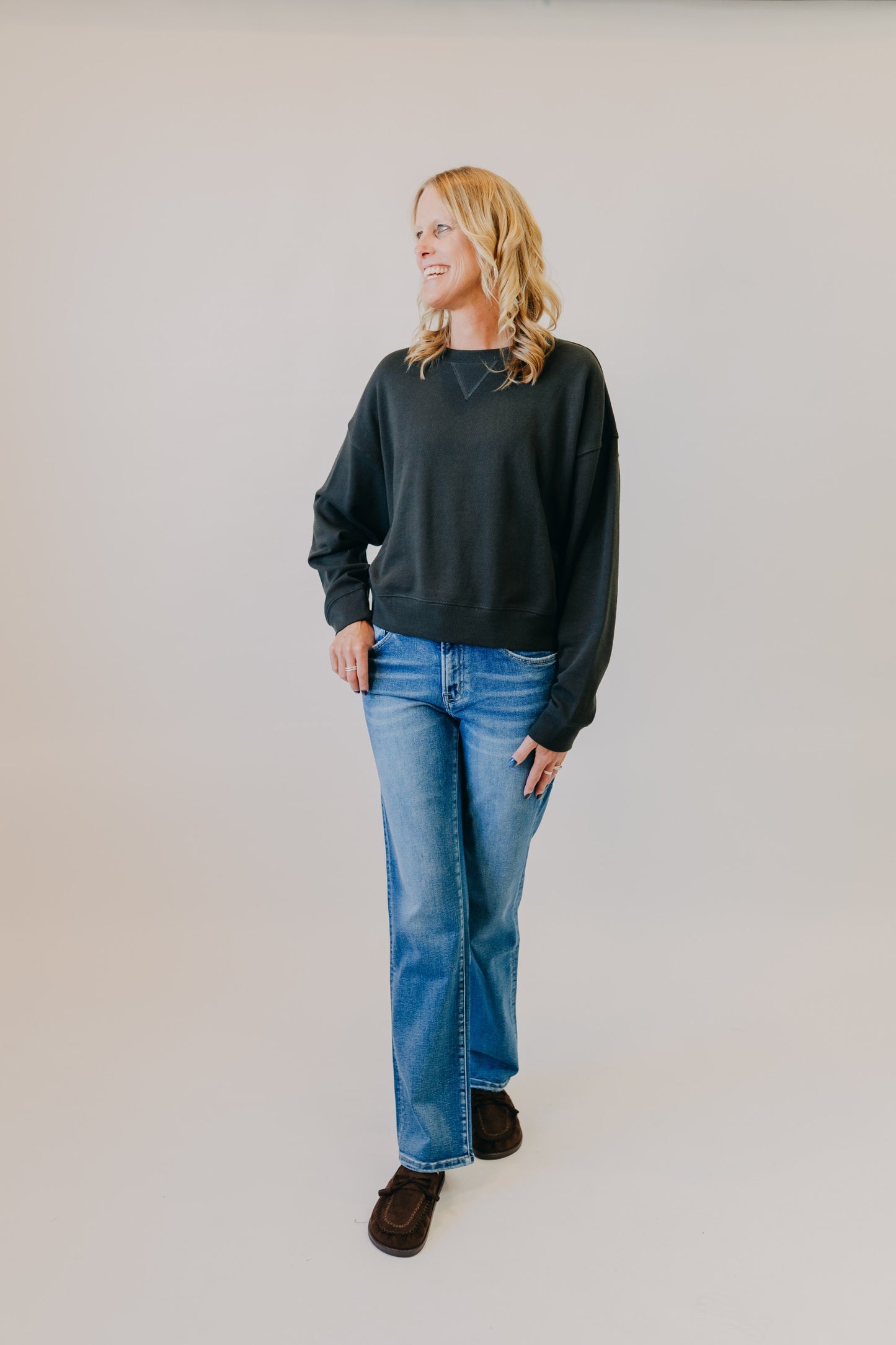 Z Supply | Clubhouse Sweatshirt | Ash Black
