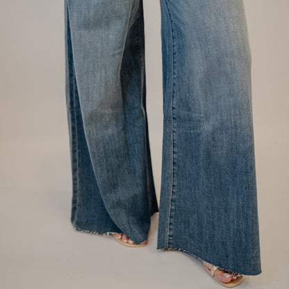 KUT | Blake High Rise Fab Ab Super Wide Leg | Charming