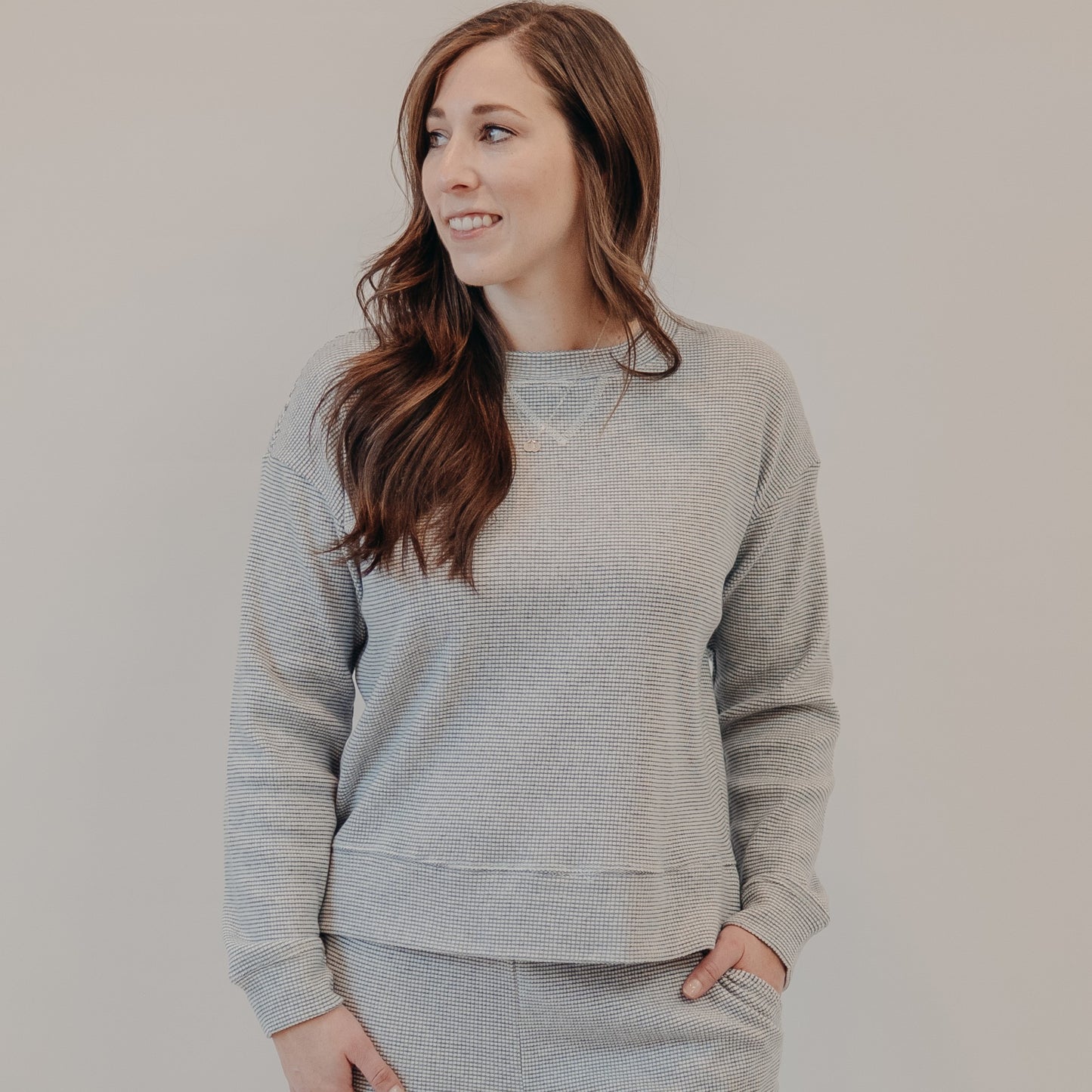 Thread & Supply | Blaine Top | Cloud Charcoal