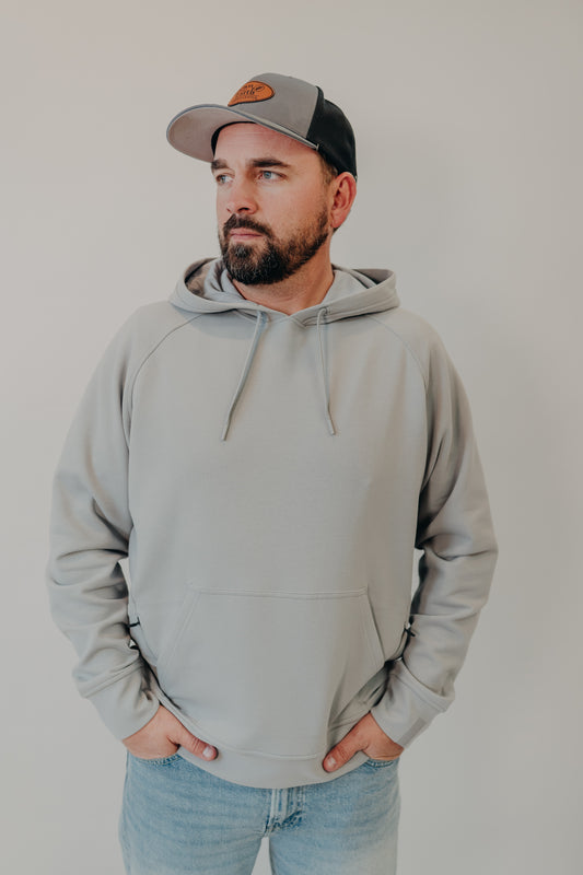 Ten Thousand | Midweight Tech Fleece Hoodie | Med Grey