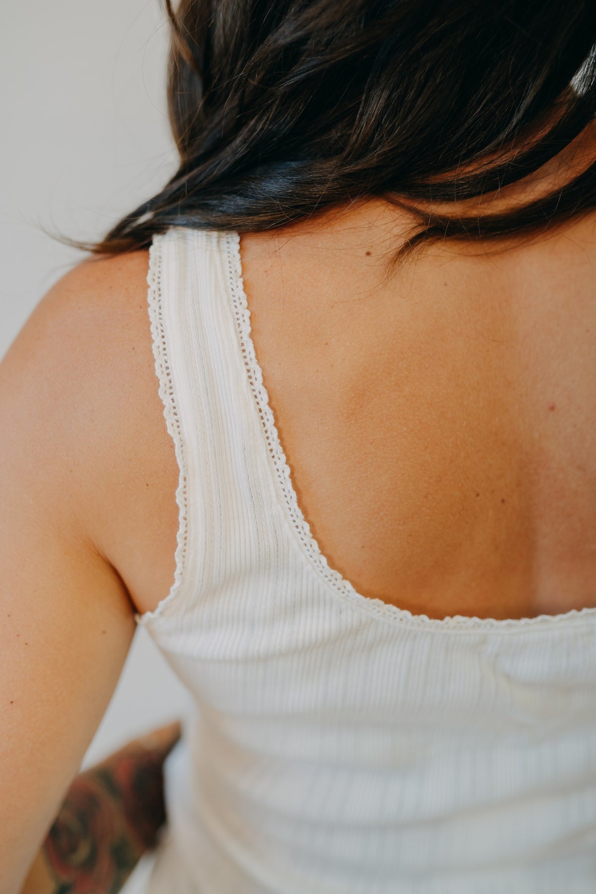 Z Supply | Lainey Pointelle Tank | Cloud