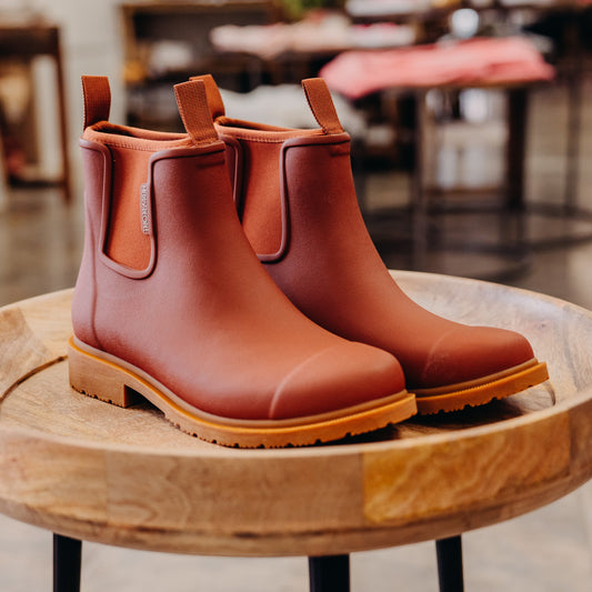 Merry People | Bobbi Rain Boot | Rust