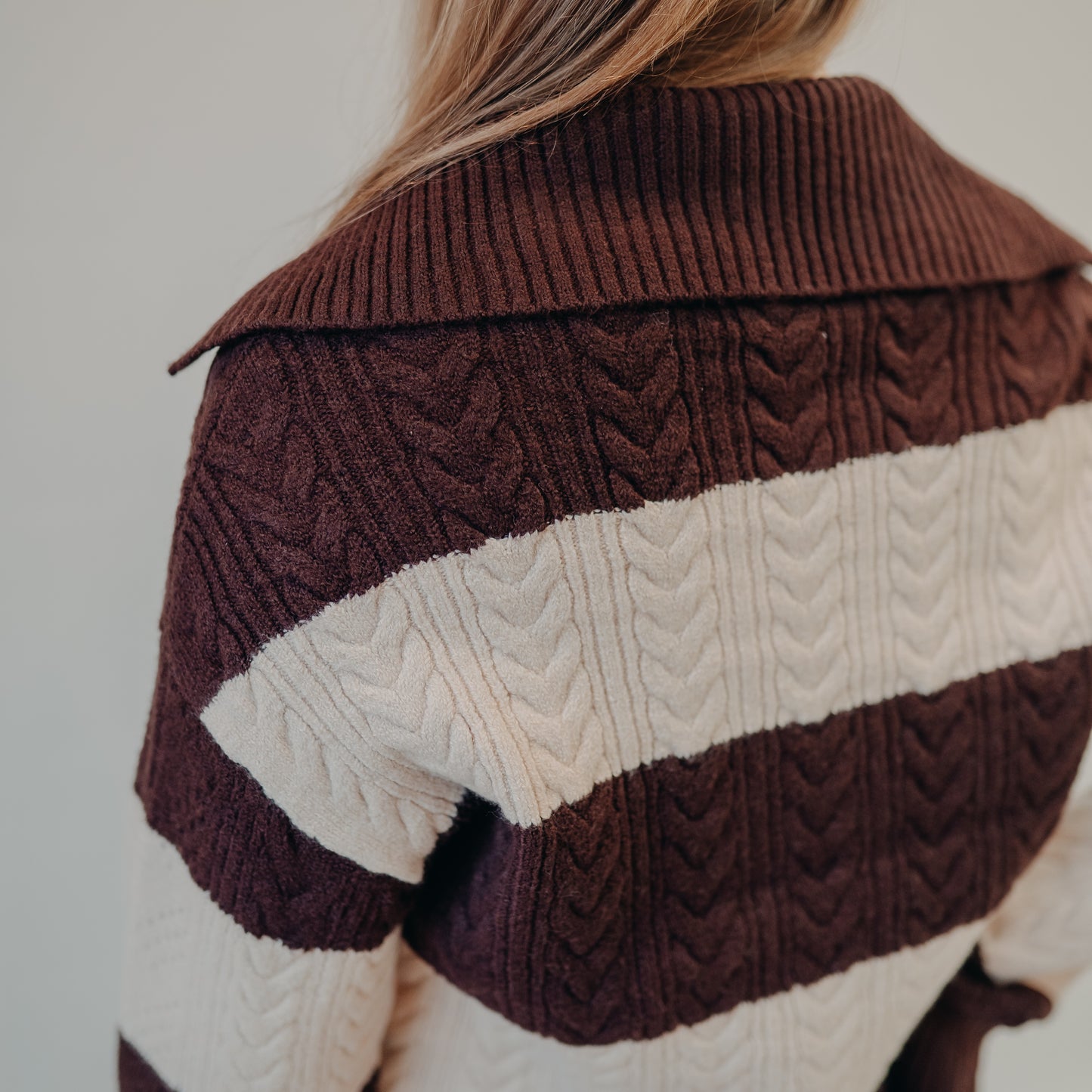 Thread & Supply | Paula Sweater | Beige Brown