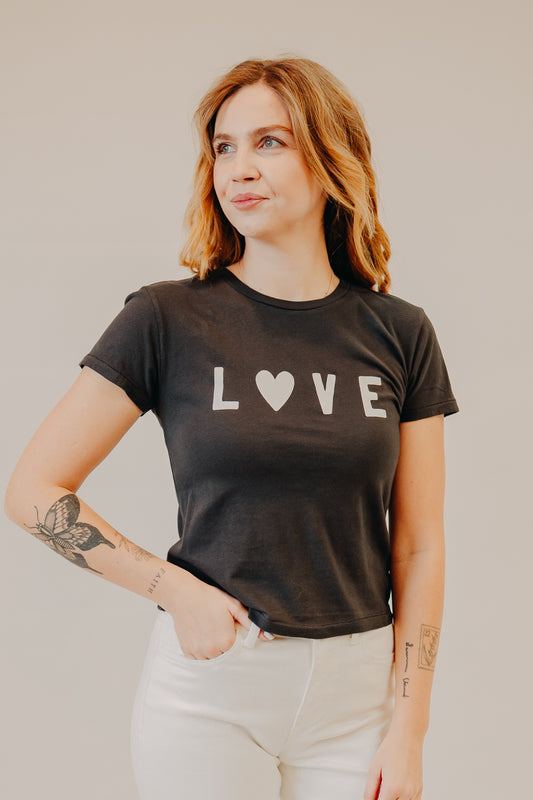 Z Supply | Adore Tourist Tee | Black Sand