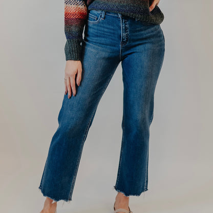 Vervet | High Rise Crop Straight | Love So True