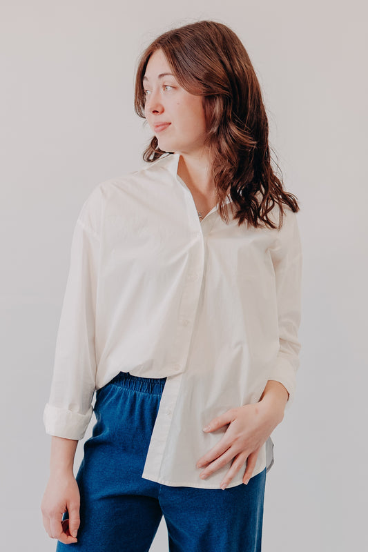 Z Supply | Elevated Poplin Shirt | White