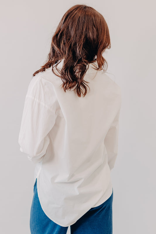 Z Supply | Elevated Poplin Shirt | White