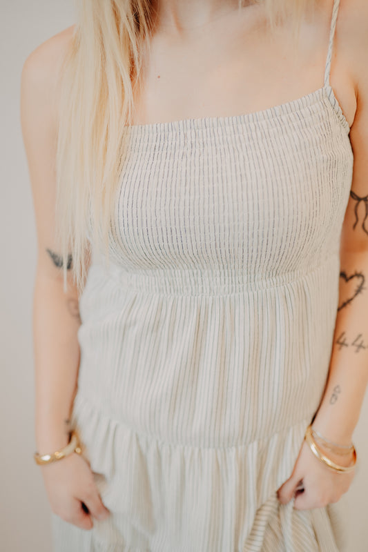 Z Supply | Balos Striped Maxi Dress | Natural