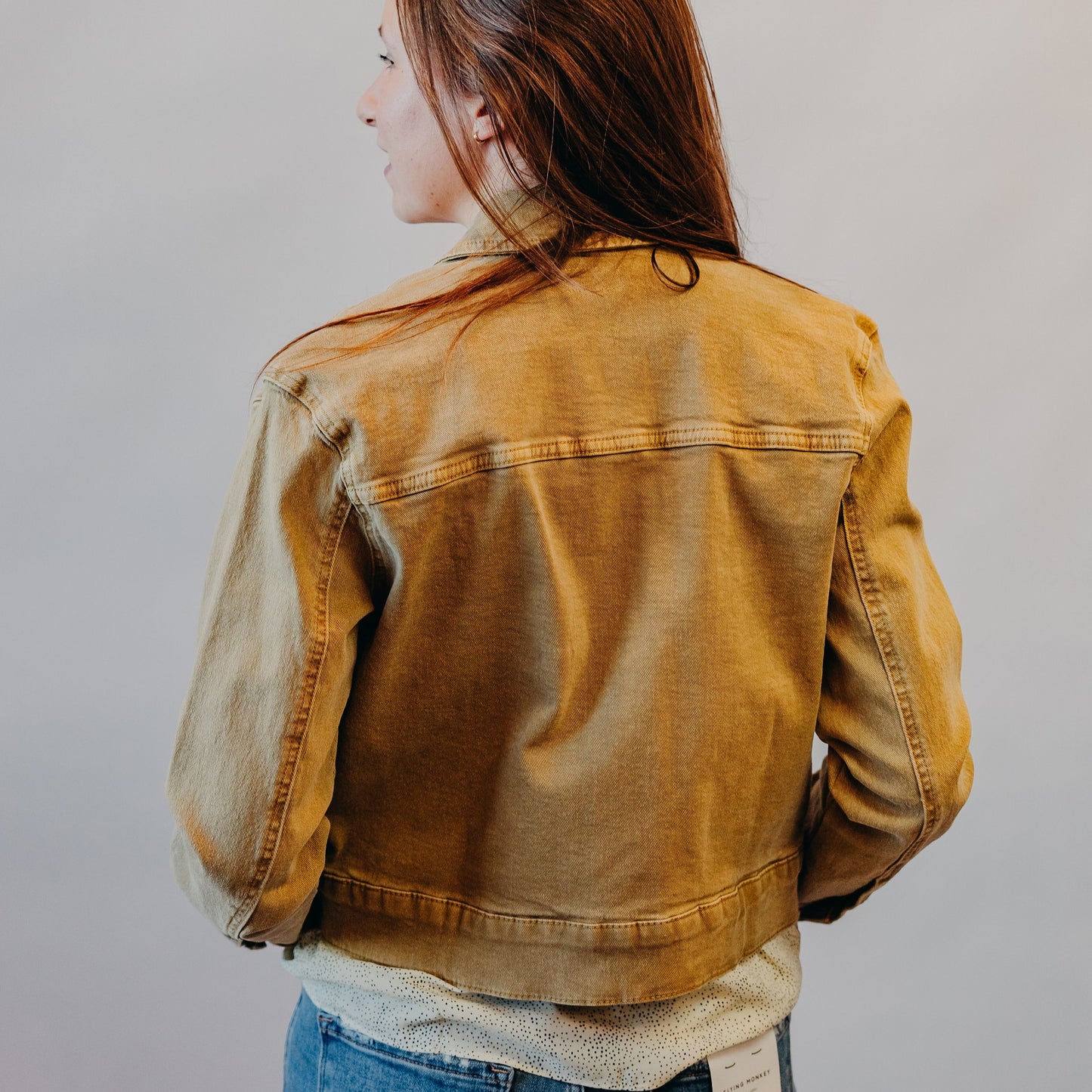 KUT | Elle Crop Jacket | Cinnamon