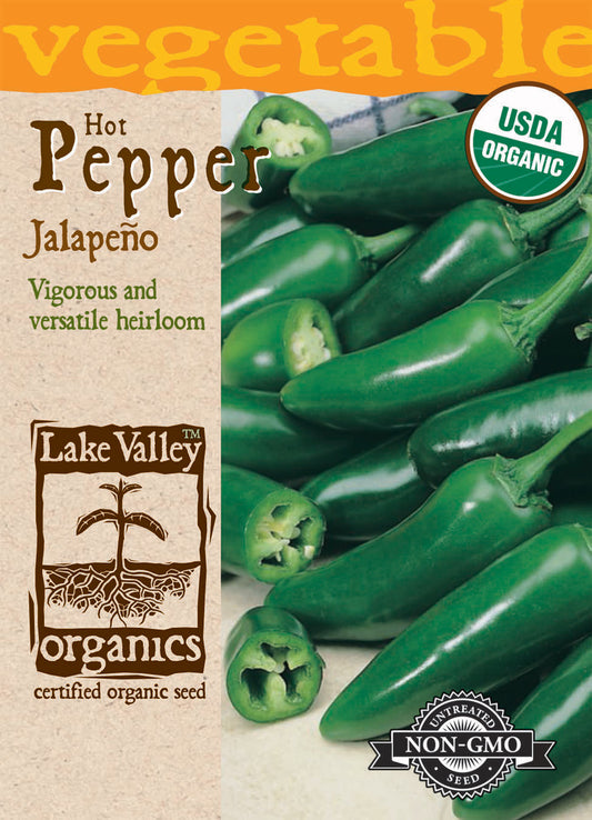 Pepper Hot Jalapeno Organic LV