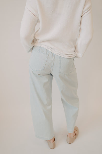Thread & Supply | Avril Pants | Blue/White Stripe