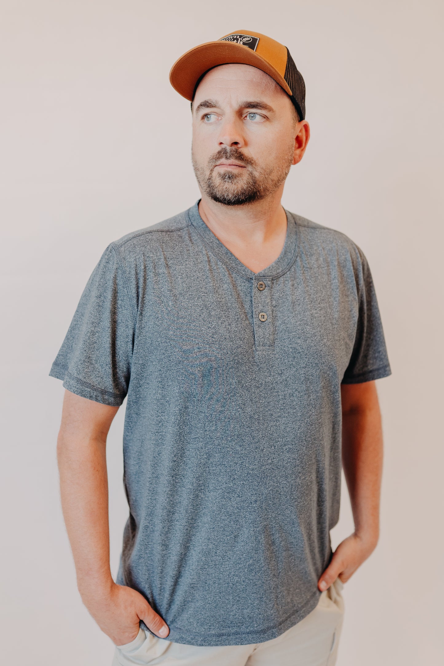Dkota Grizzly | Ren Button Henley Top
