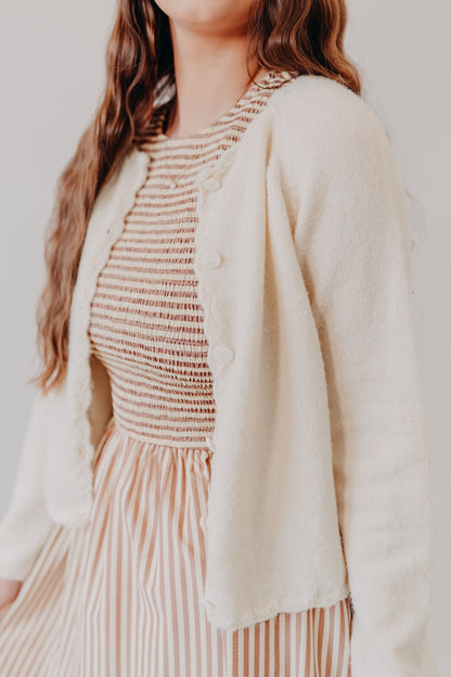 Mod Ref | The Tiffany Cardigan | Cream