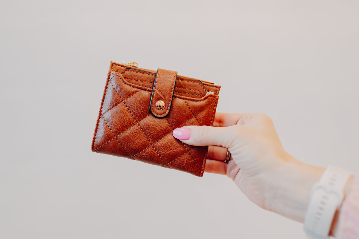 Jen & Co | Melody Quilted Zip Wallet