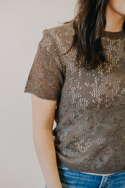 Z Supply | Waverton Short Sleeve Tee | Cocoa Latte