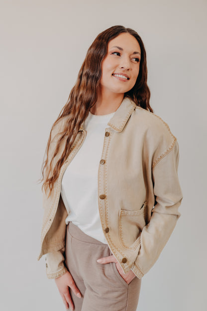 Thread & Supply | Justice Jacket | Warm Sand