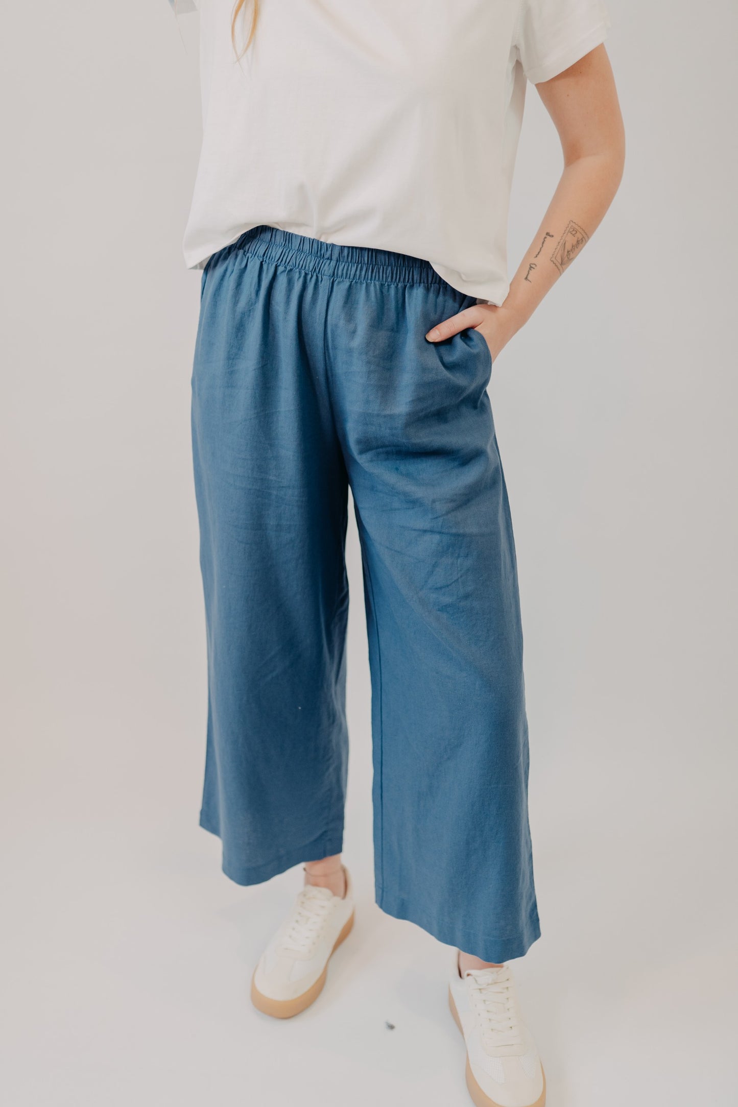 Z Supply | Scout Linen Pant | Vintage Indigo