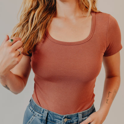 Thread & Supply | Katara Tee | Rustic Brown