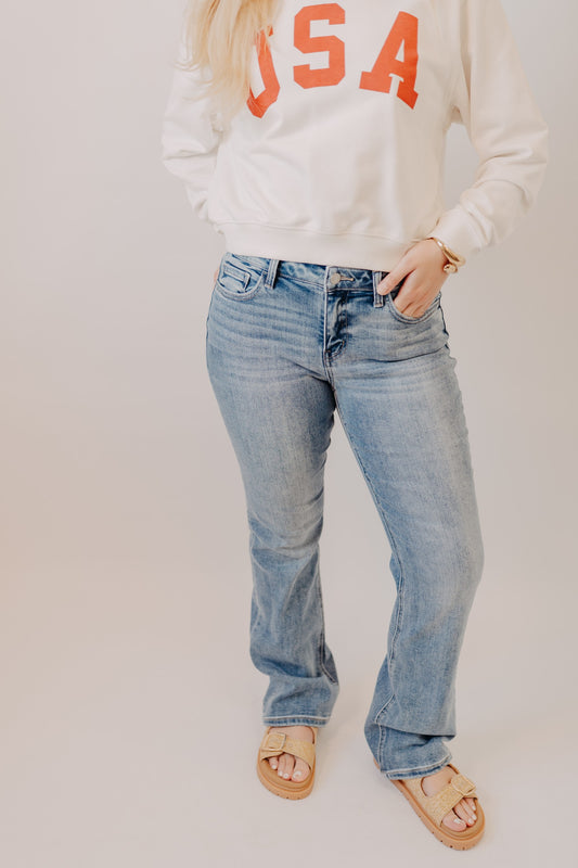 Vervet | Mid Rise Bootcut | Futuristic