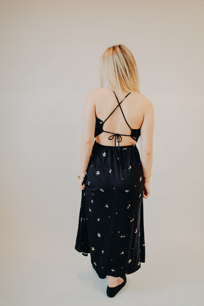 Z Supply | Cannes Nala Ditsy Midi Dress | Black