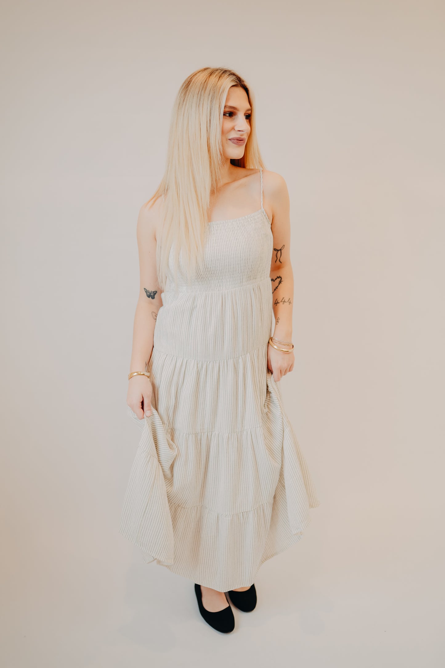 Z Supply | Balos Striped Maxi Dress | Natural