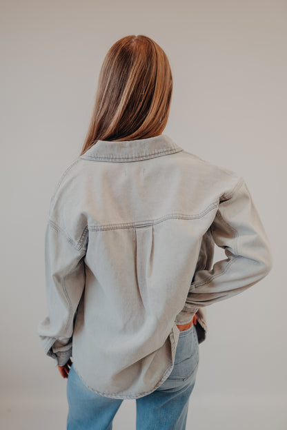 Thread & Supply | Etta Shirt | Grey Wash