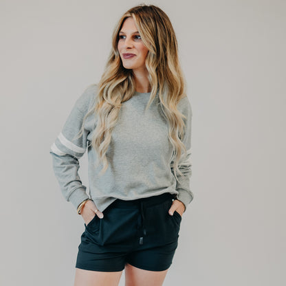 Thread & Supply | Amanda Shorts | Black Rib