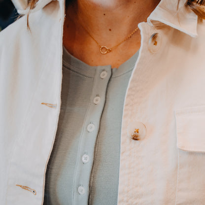 The Normal Brand | Scout Canvas Jacket | Chalk