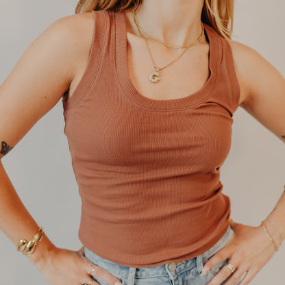 Z Supply | Sirena Rib Tank | Teakwood