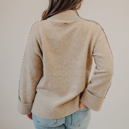 The Normal Brand | Craft Stitch Sweater | Teak