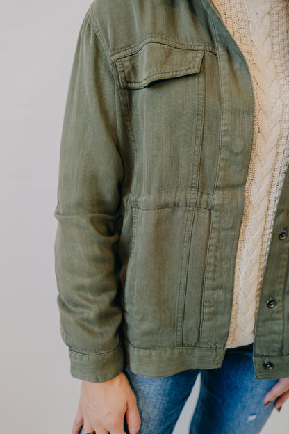 Thread & Supply | Campbell Jacket | Green Olive