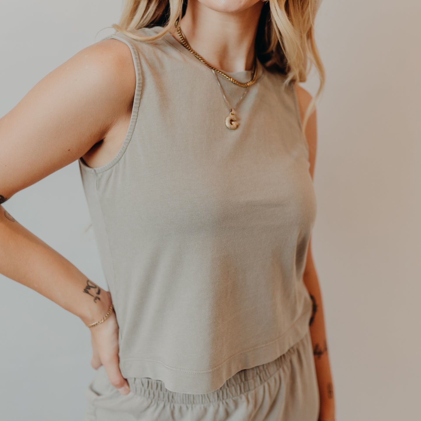 Z Supply | Sloane Jersey Muscle Tank | Retreat