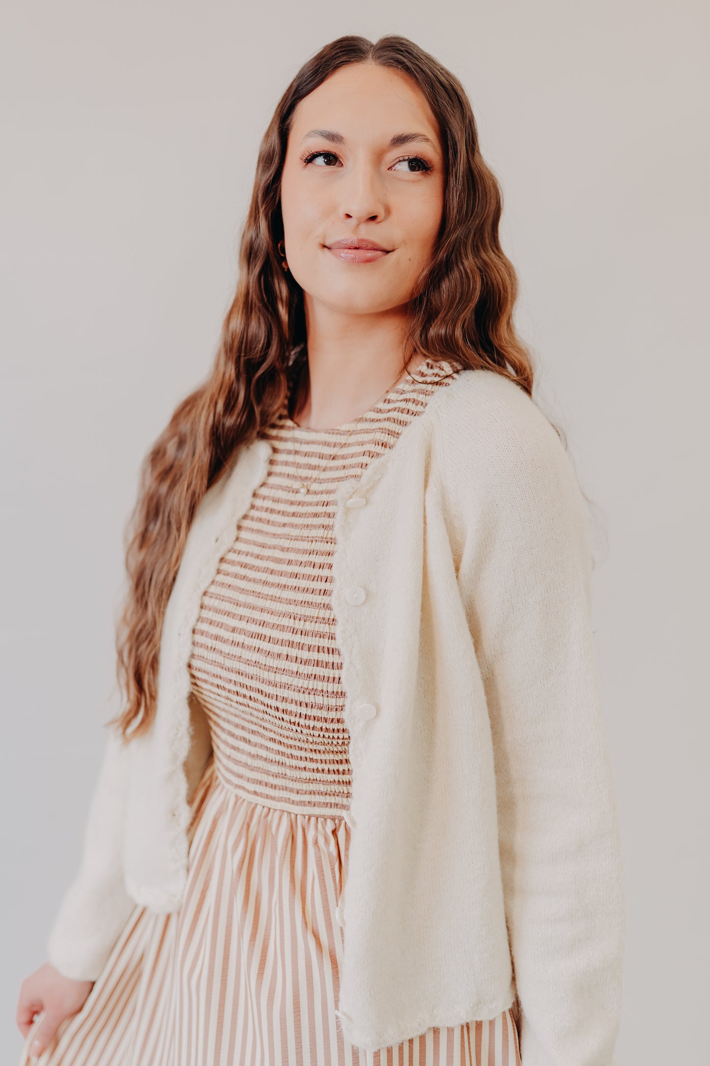 Mod Ref | The Tiffany Cardigan | Cream