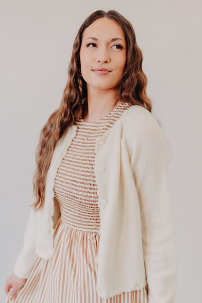 Mod Ref | The Tiffany Cardigan | Cream