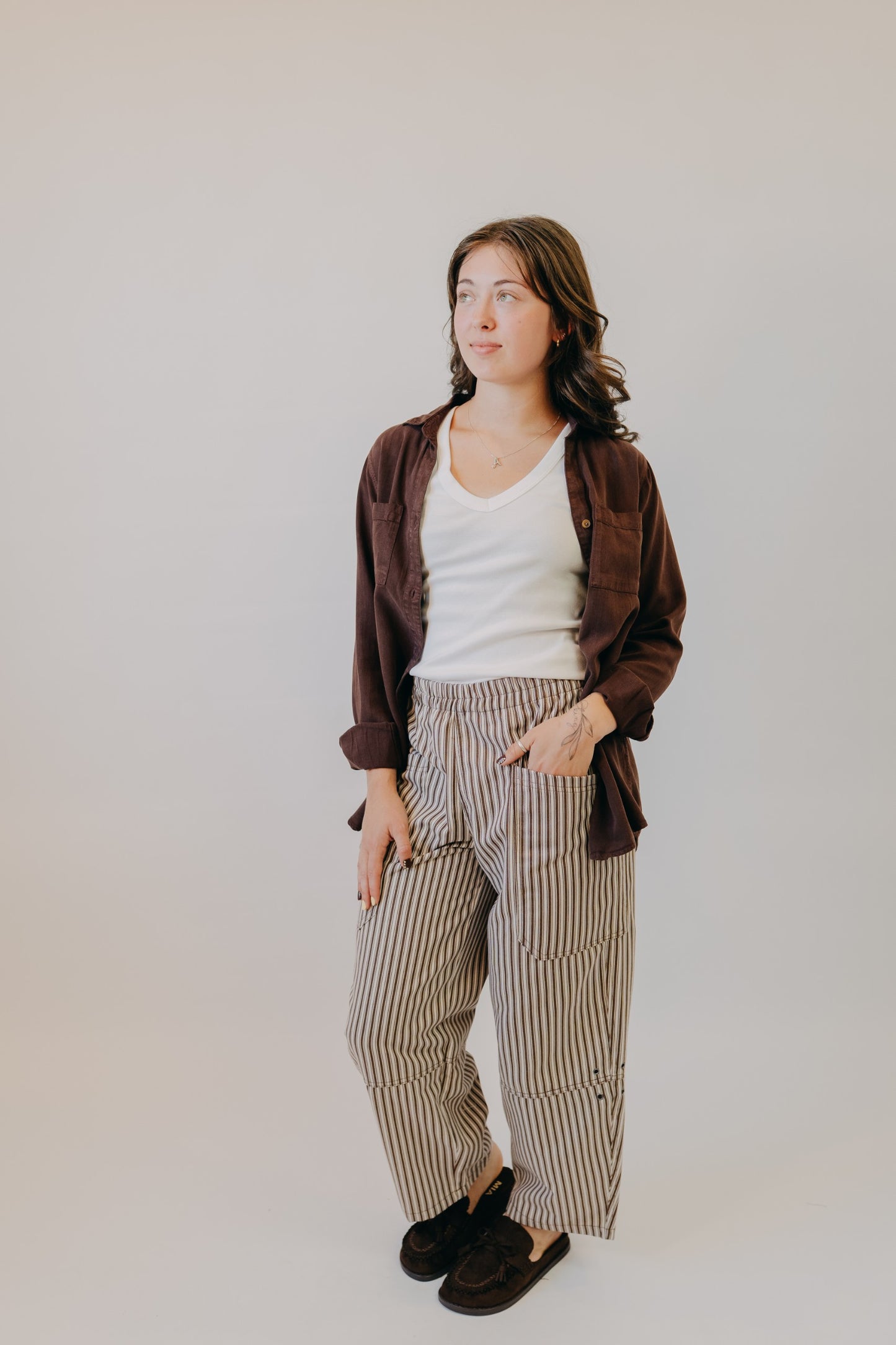 Thread & Supply | Ginger Top | Deep Mahogany