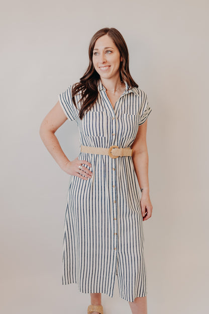 Blu Pepper | Navy Dress | Navy
