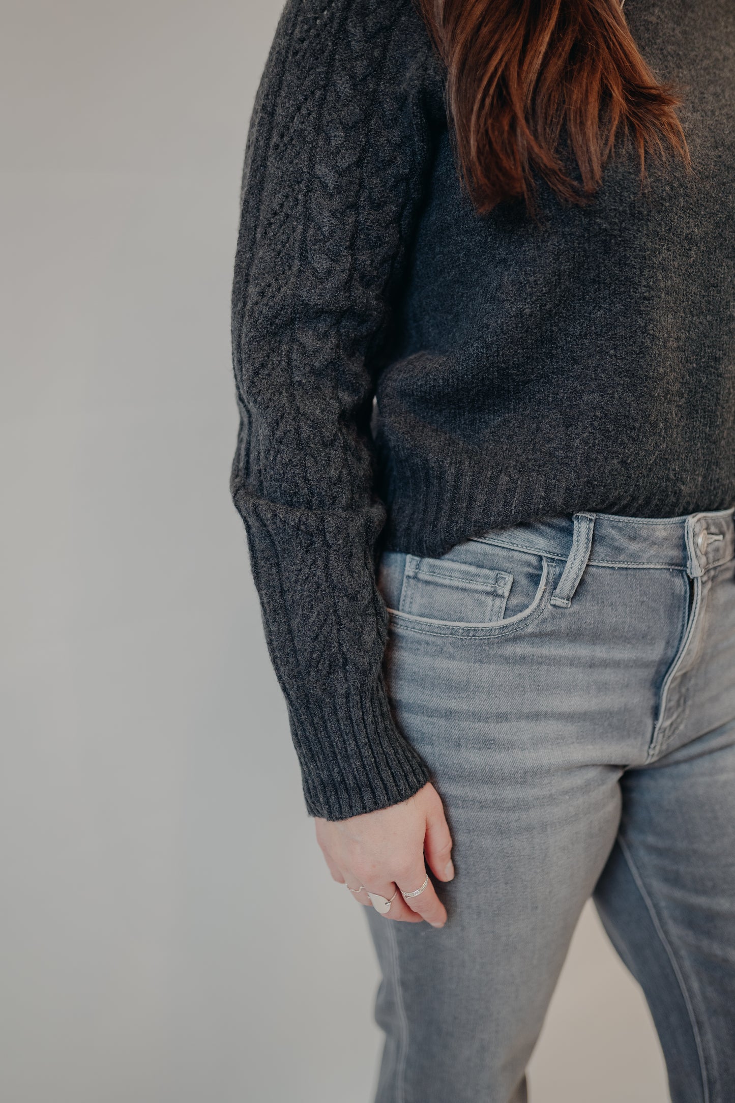 Thread & Supply | Zoey Sweater | Charcoal