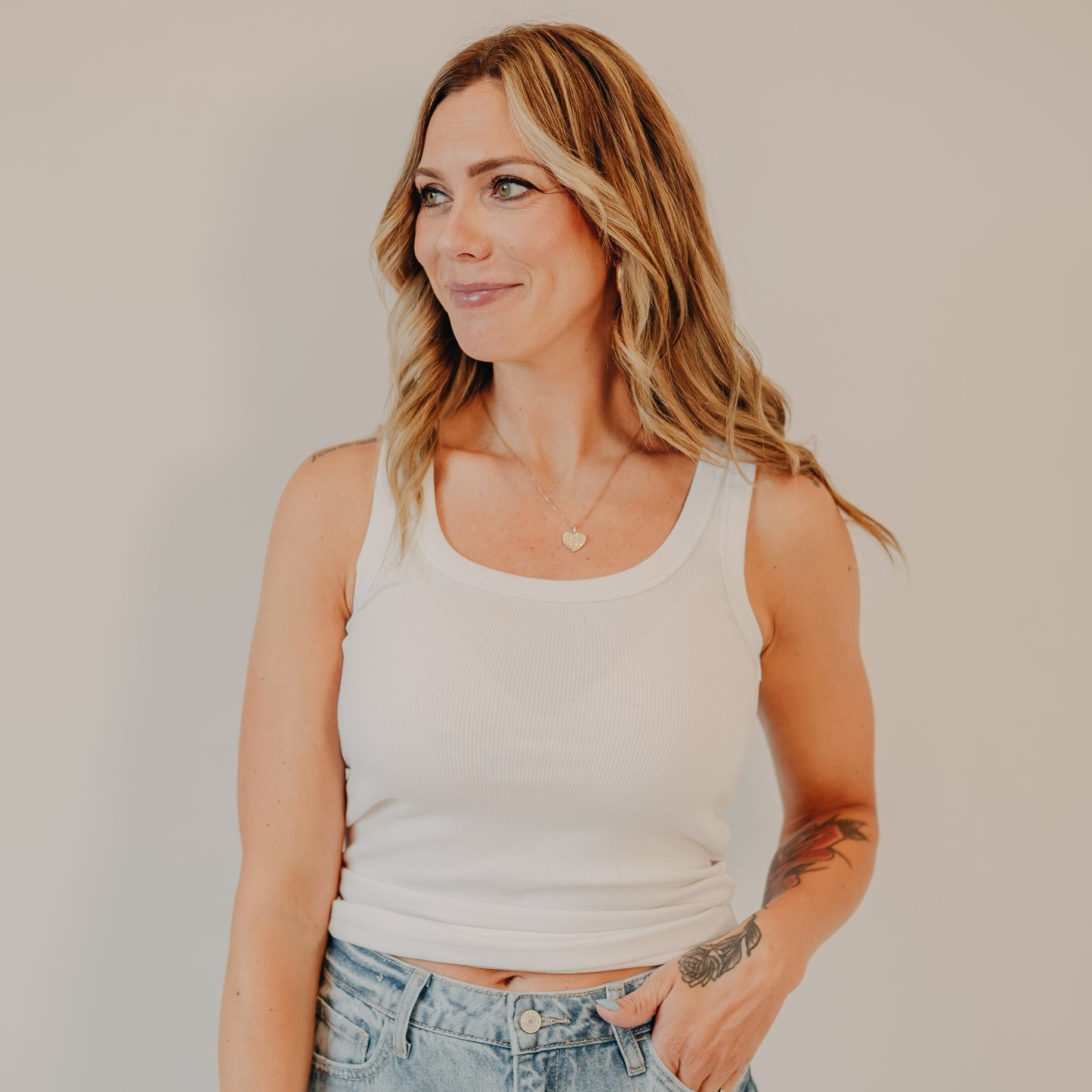 Thread & Supply | Clarkson Tank | White