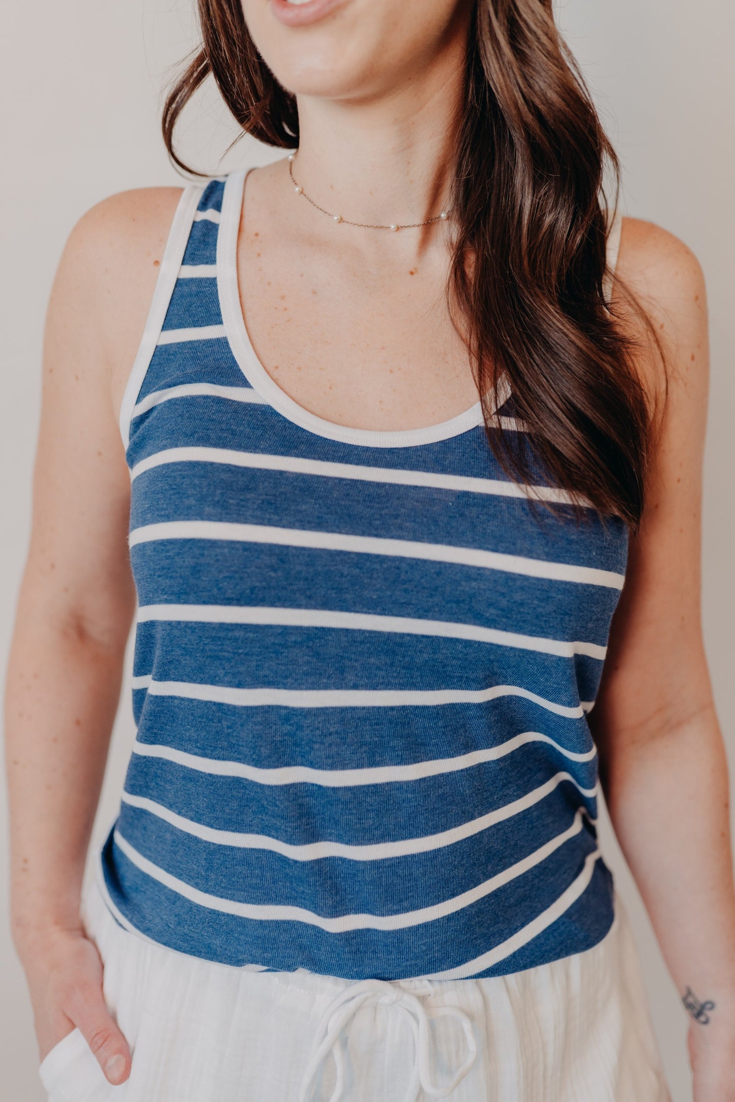 Z Supply | Ferry Striped Tank | True Navy