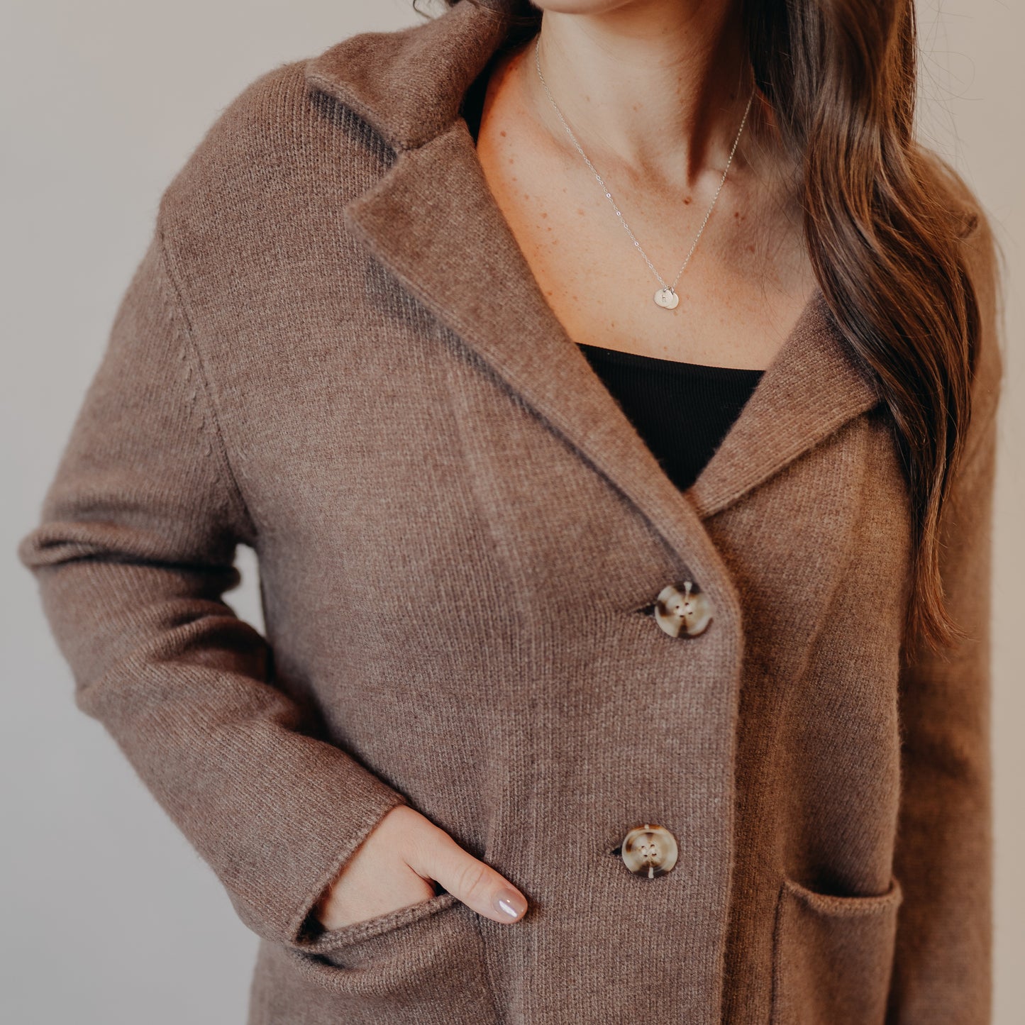 Button Jacket | Cocoa