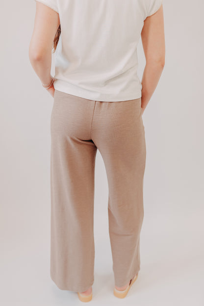 Z Supply | Andre Wide Leg Pant | Milk Shake