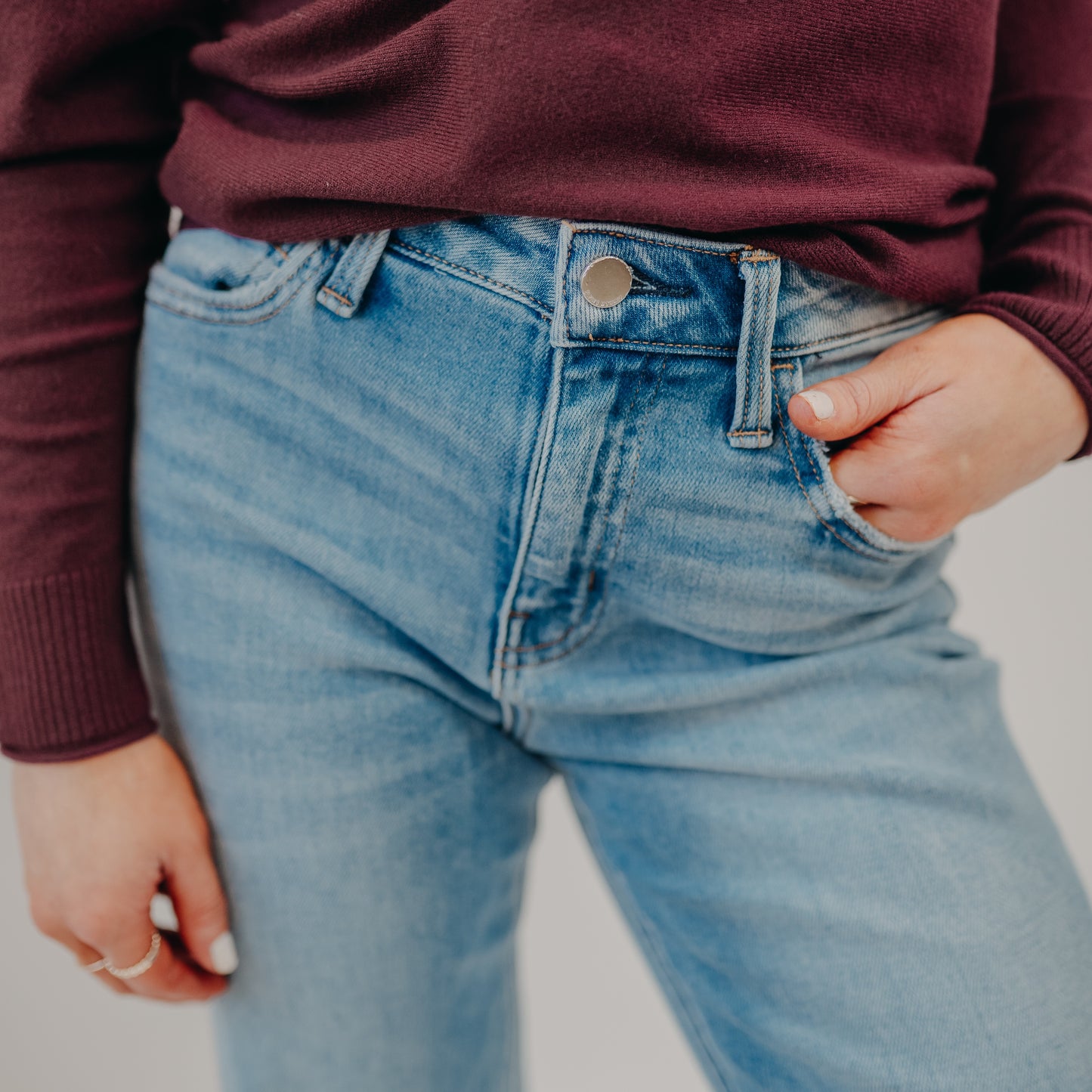 Flying Monkey | High Rise Crop Slim Wide | Well-Balanced